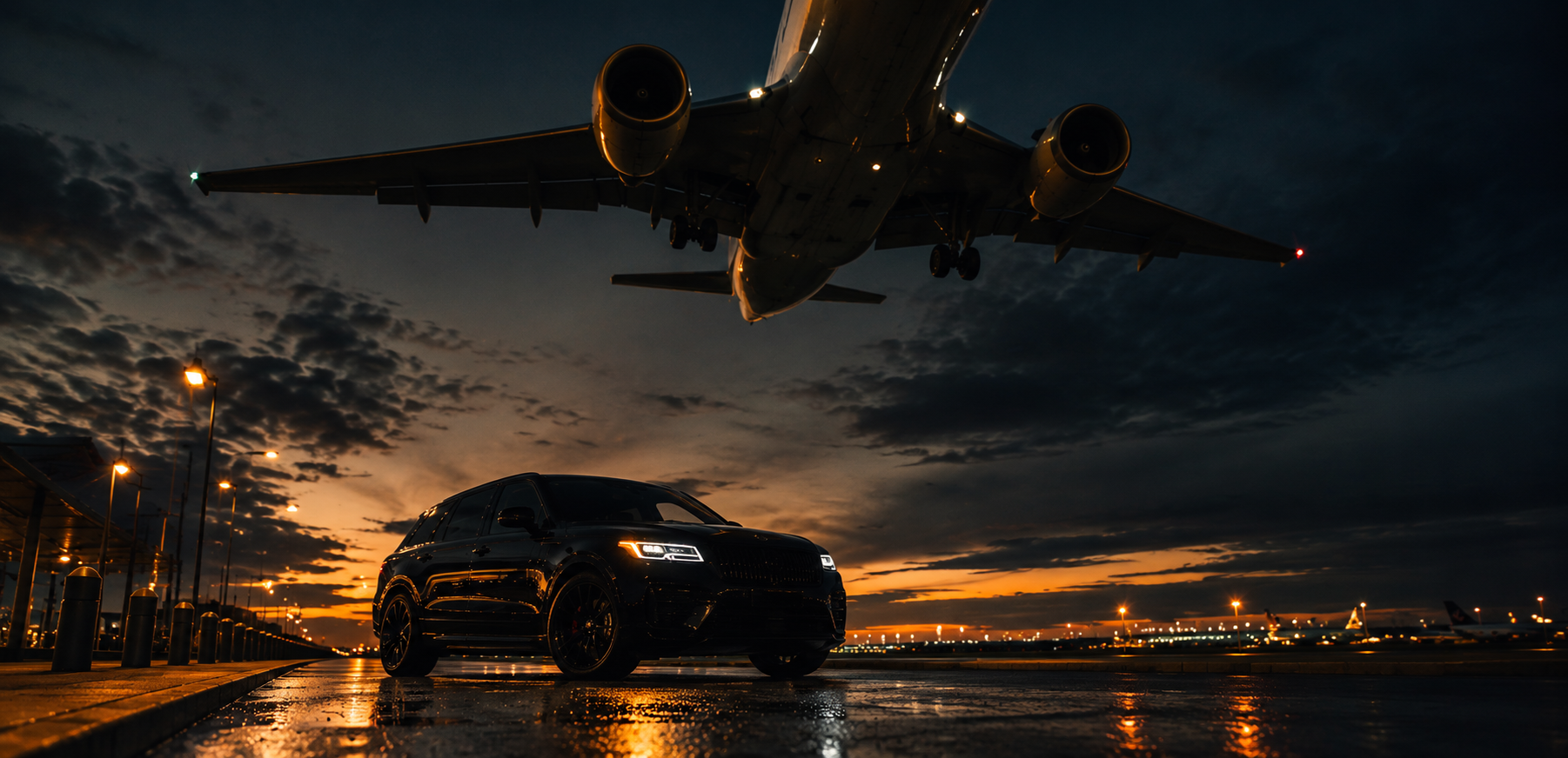 Your flight touches down at DFW International or Dallas Love Field and the car is already waiting, not sitting behind a counter queue.