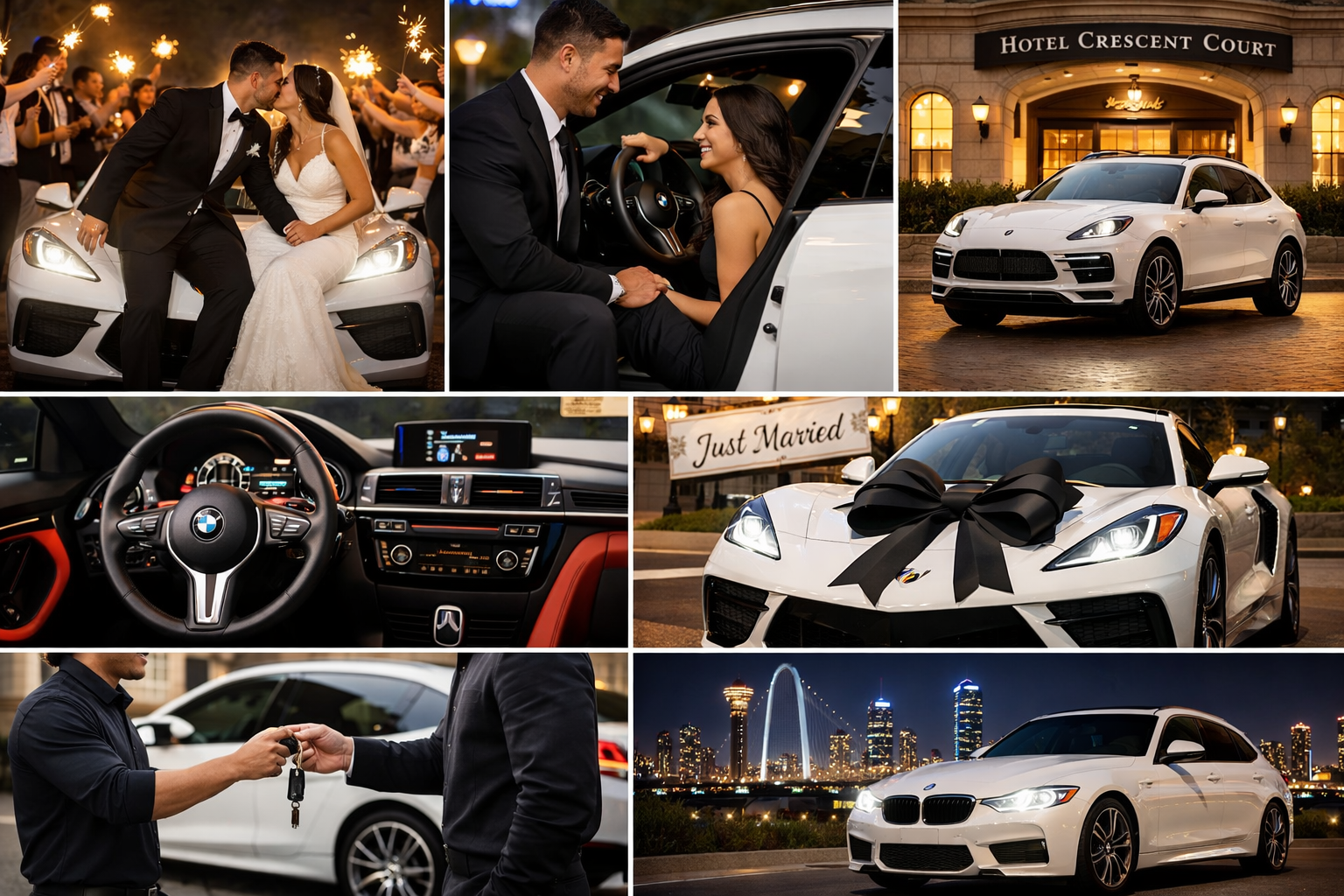 Luxury Event Rentals - luxury event car rentals in Dallas Fort Worth for weddings, proposals, birthdays, prom, nightlife, photoshoots, and music videos