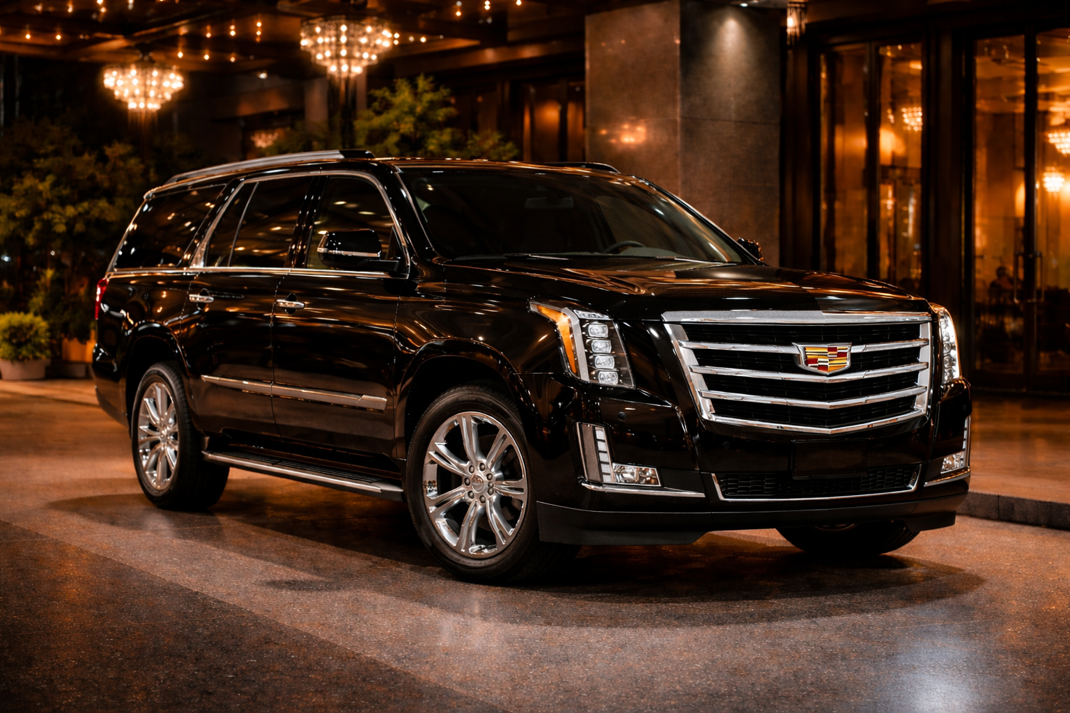 Cadillac Escalade chauffeur service in Dallas–Fort Worth (DFW)
