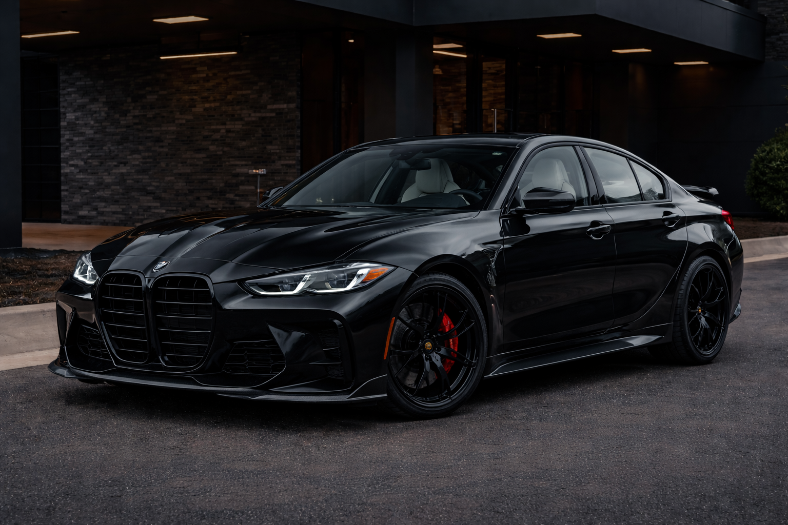 2026 BMW M3 Competition xDrive (Black / Silverstone) available for rental in Dallas–Fort Worth (DFW)